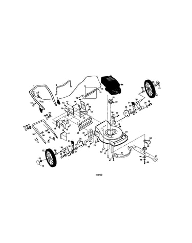 Rotary lawn mower
