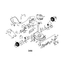 Craftsman 917377981 rotary lawn mower diagram