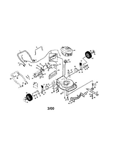 Rotary lawn mower