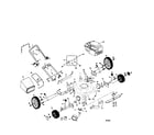 Craftsman 917388391 rotary lawn mower diagram