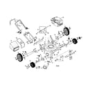 Craftsman 917389391 rotary lawn mower diagram
