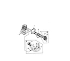 Homelite UT20702 carburator-fuel tank diagram