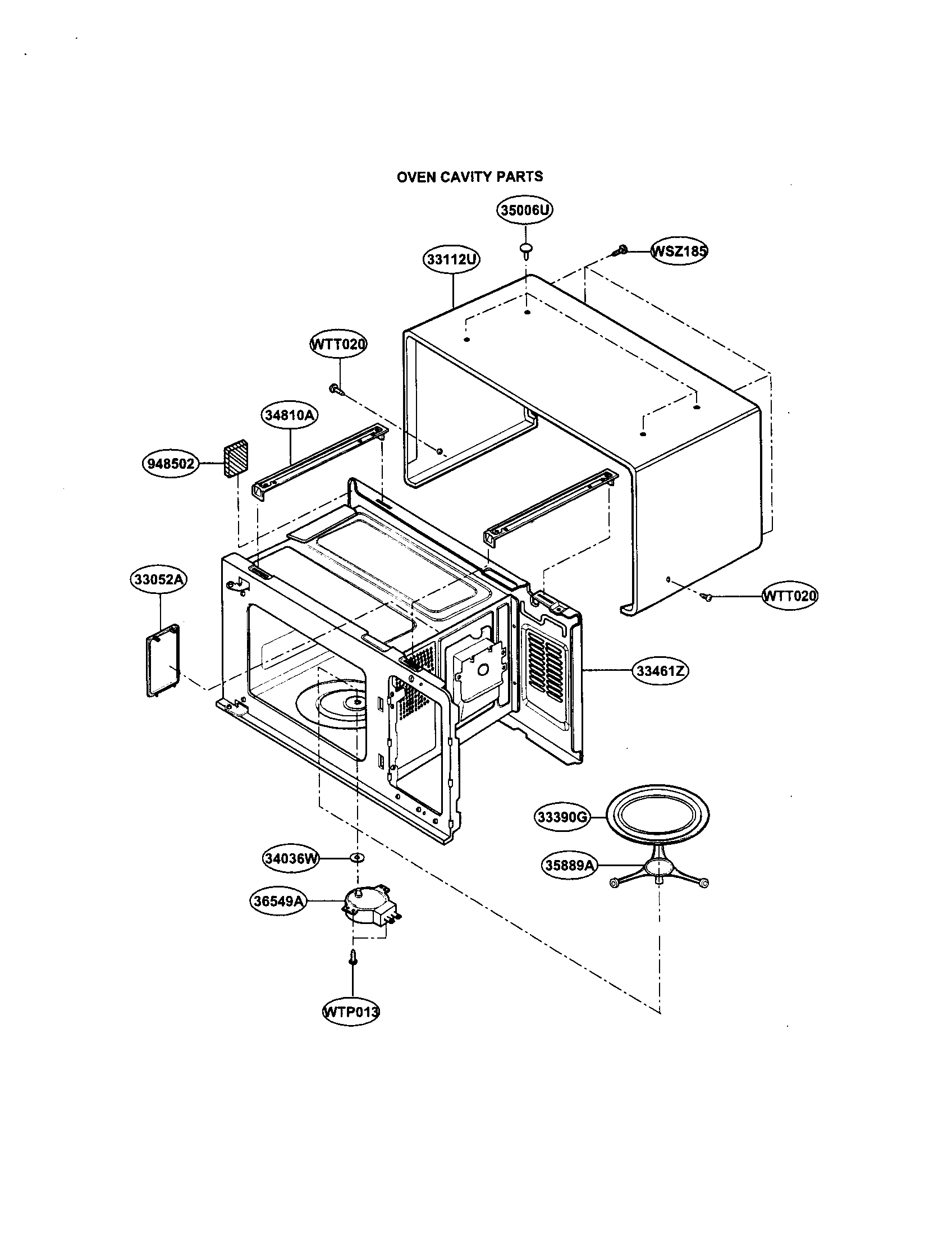 OVEN CAVITY