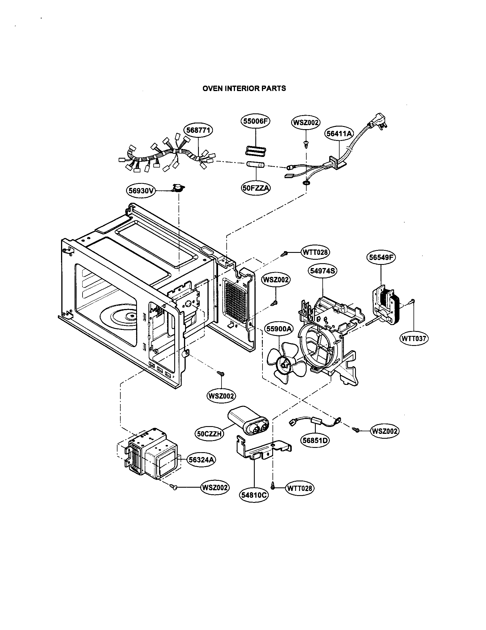 Oven interior