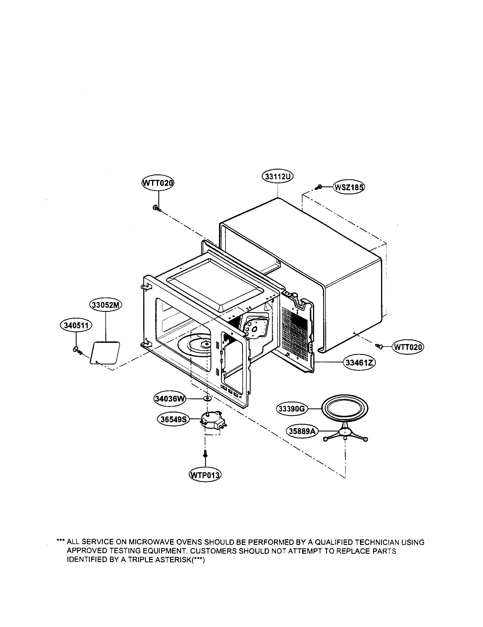 OVEN CAVITY