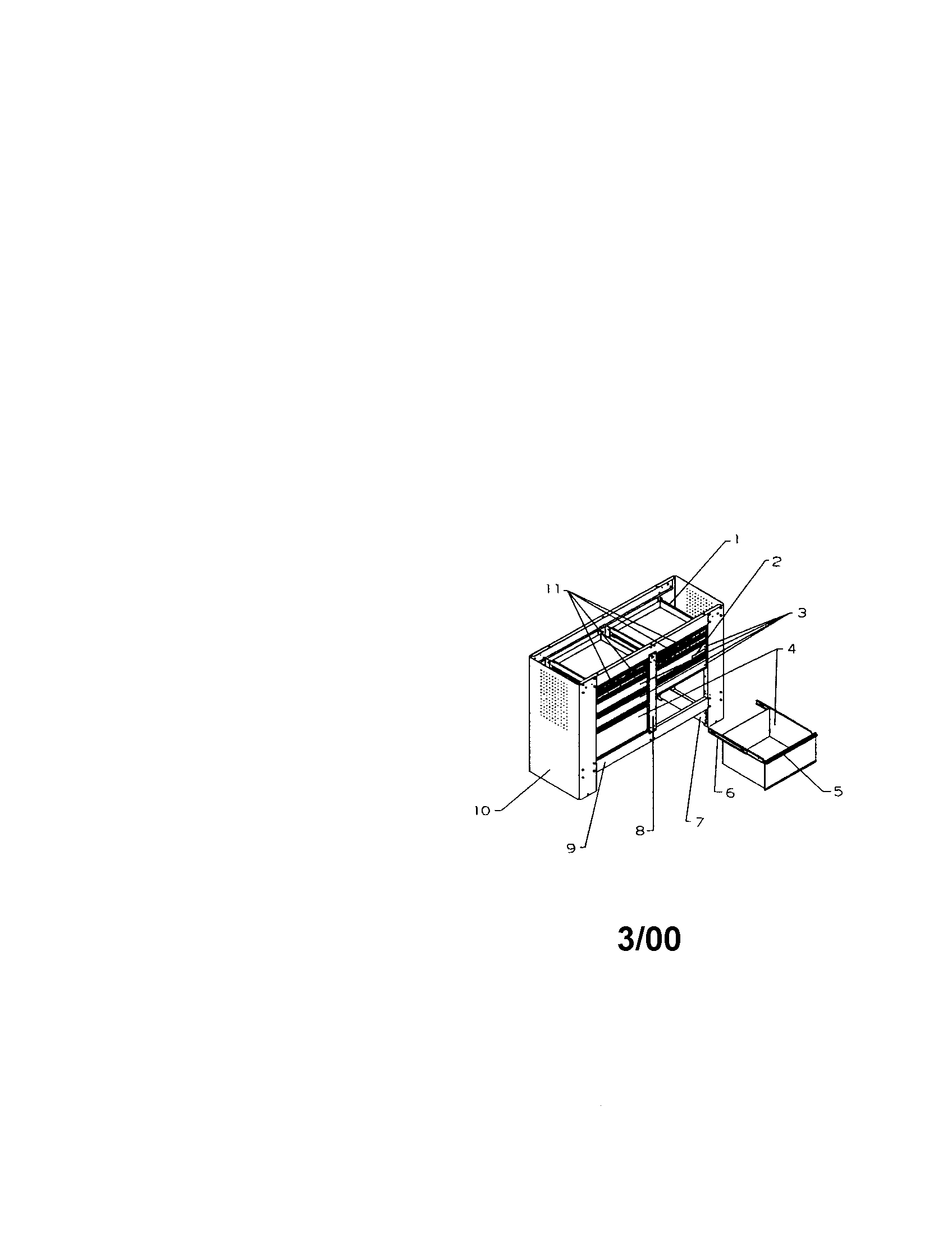 10 DRAWER WORKBENCH