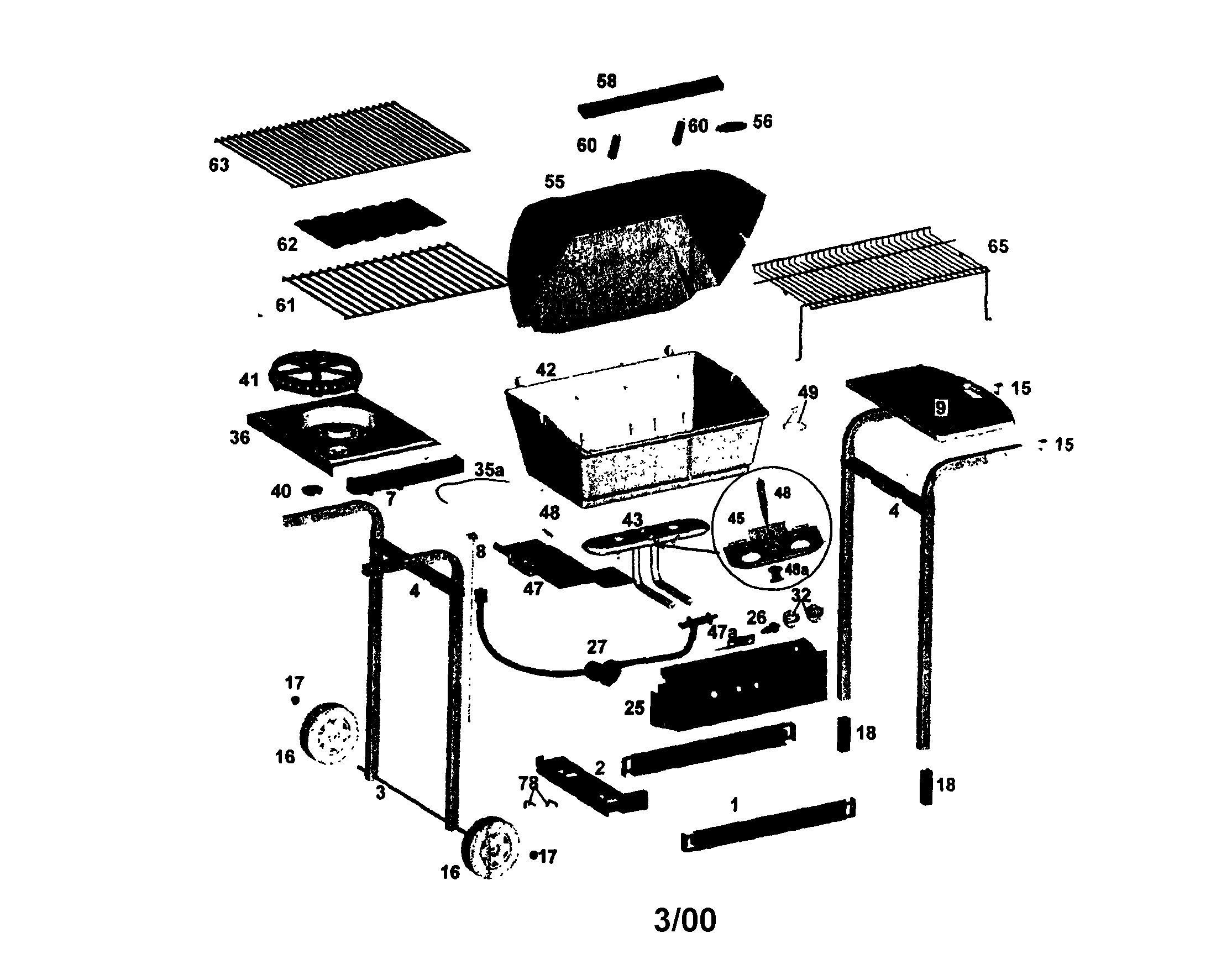 Gas grill