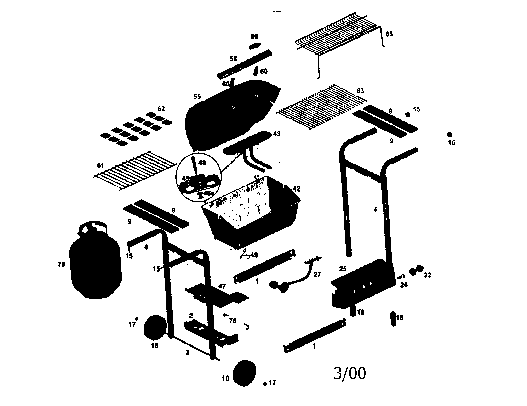 Gas grill