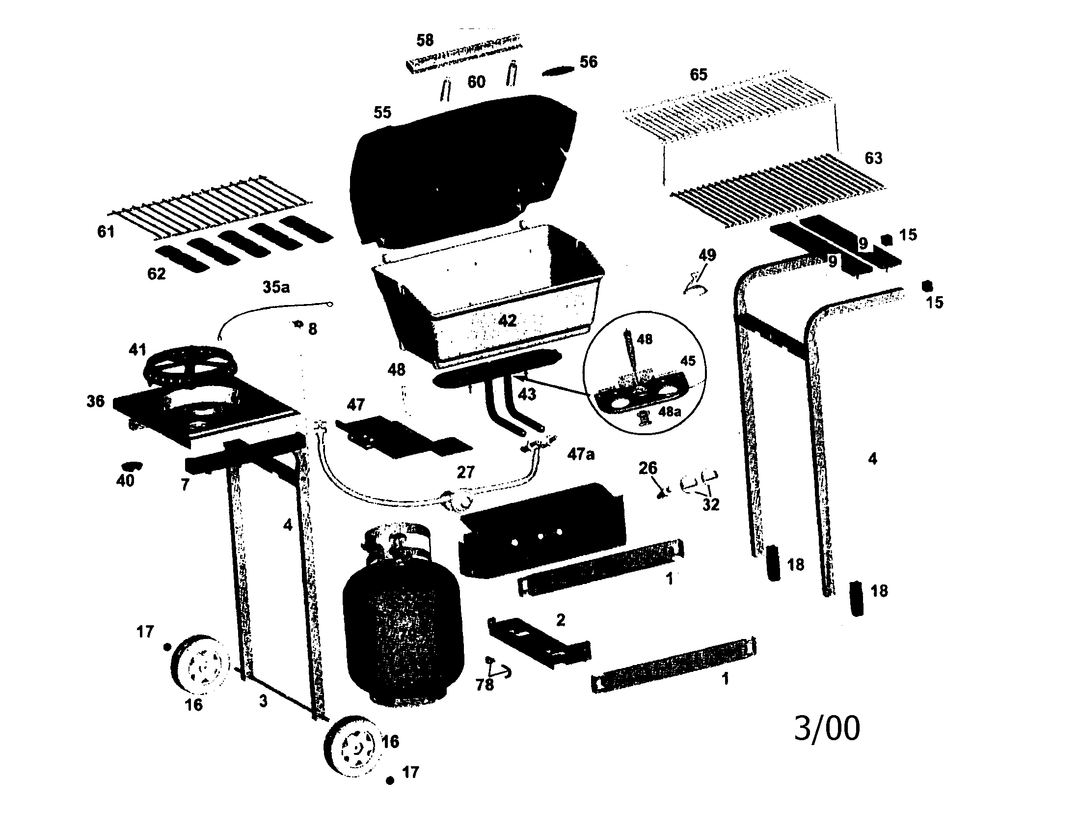 Gas grill