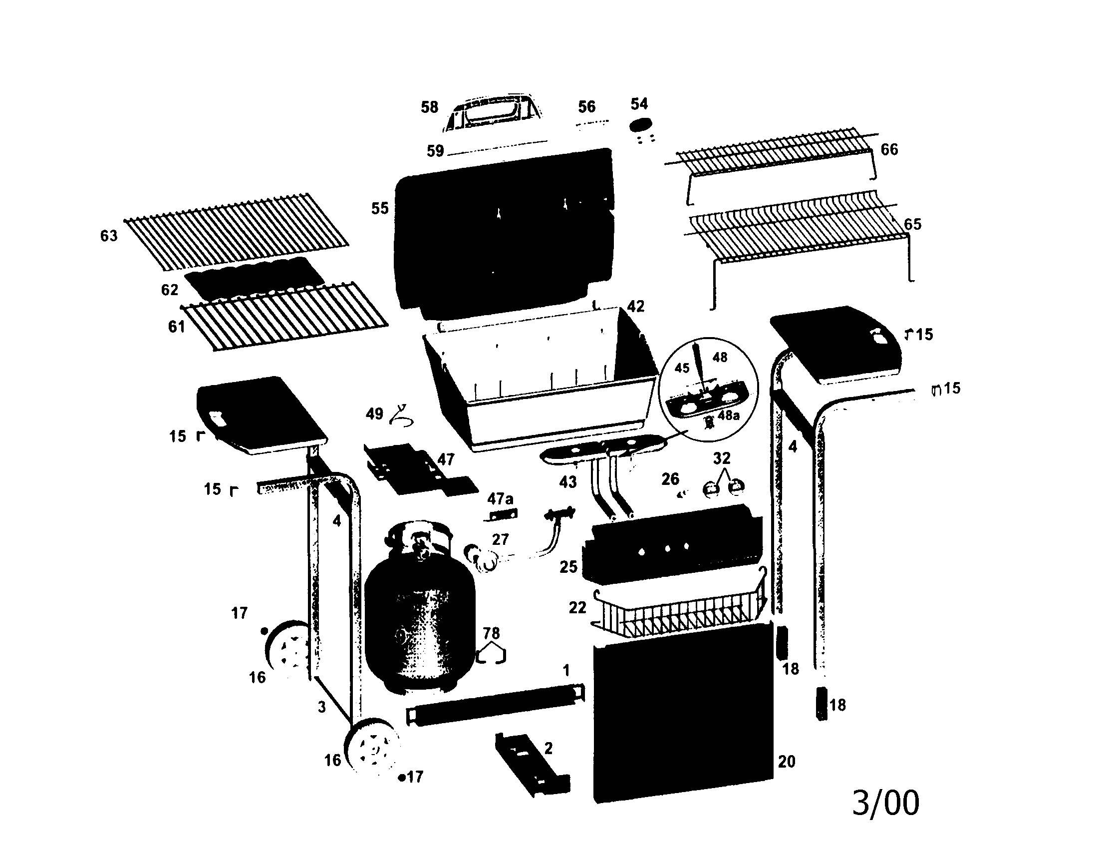 Gas grill