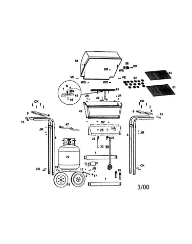 Gas grill