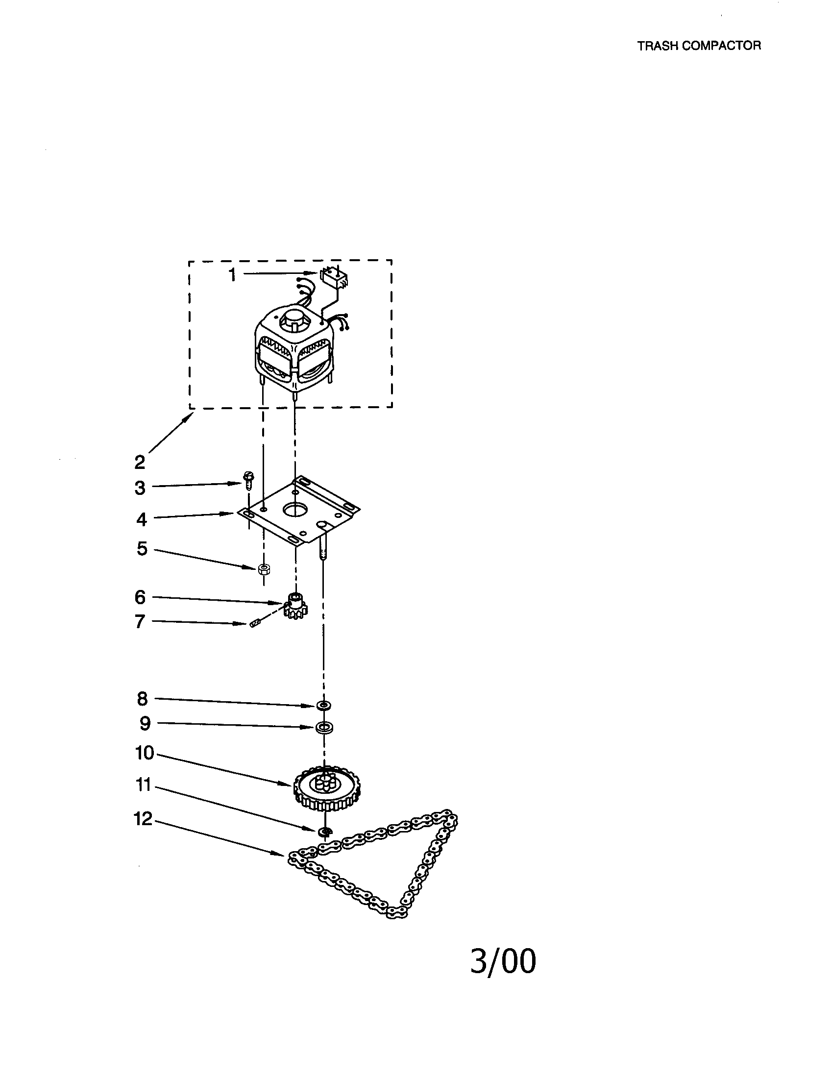 Motor and drive