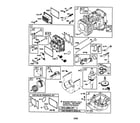 Briggs & Stratton 311707-0132-E3 cylinder assembly diagram