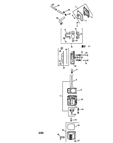 Head/valve/breather