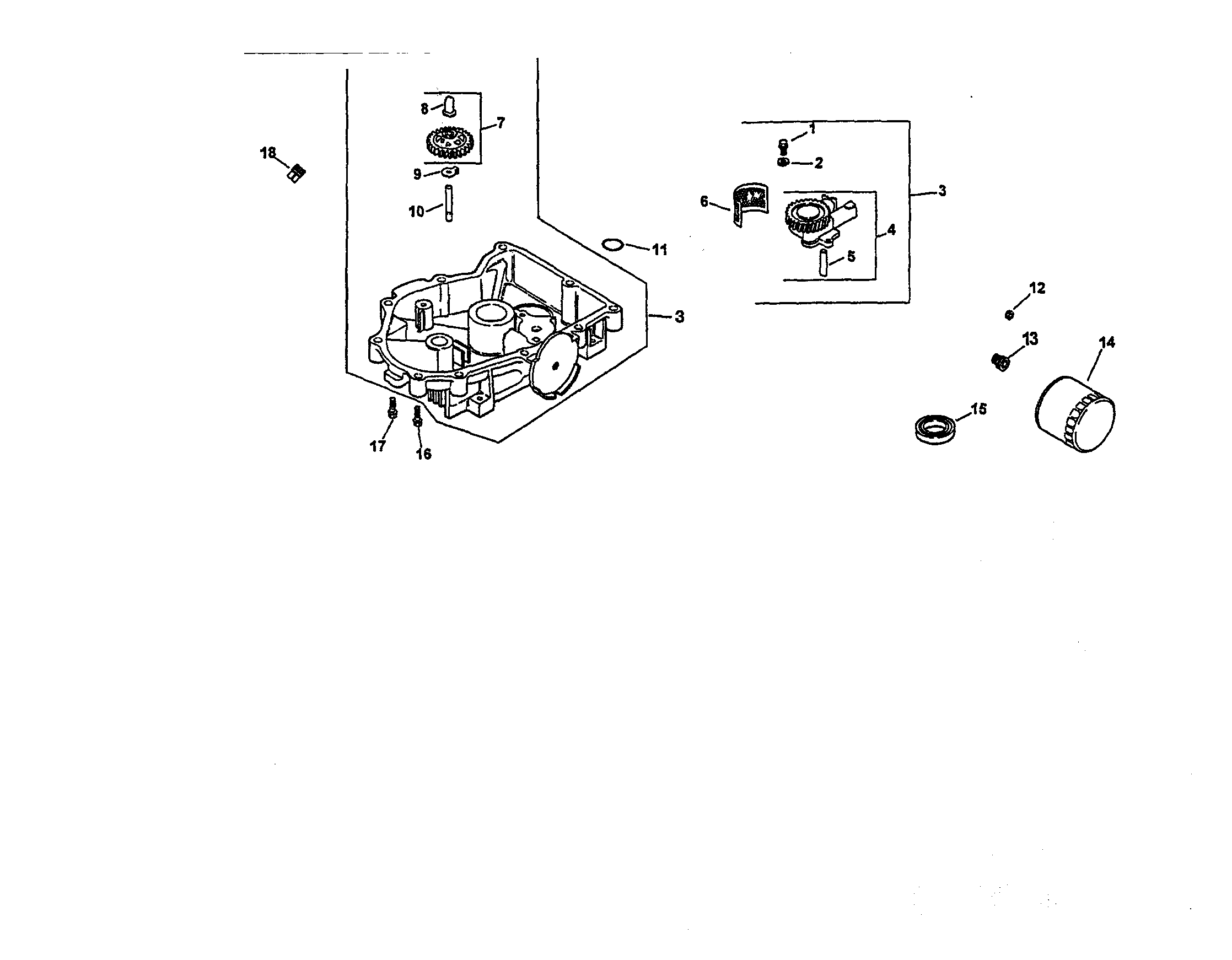 Oil pan lubrication