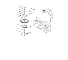 Kenmore 66560619000 magnetron and turntable diagram
