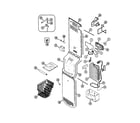 Maytag MSD2554DRW freezer compartment diagram