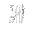 Maytag MSD2554DRW freezer outer door diagram