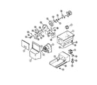 Maytag MSD2554DRW ice bin diagram