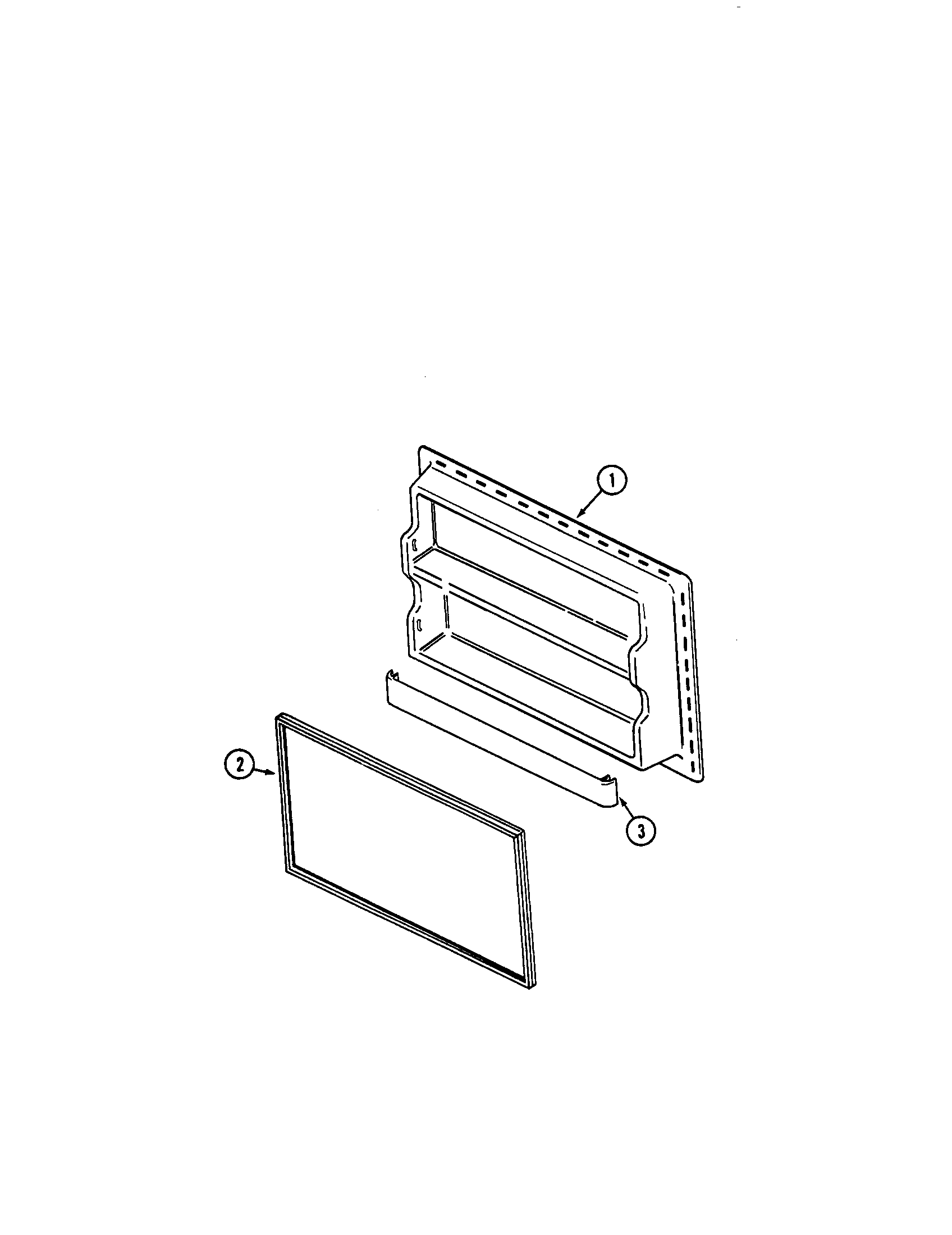 Freezer inner door