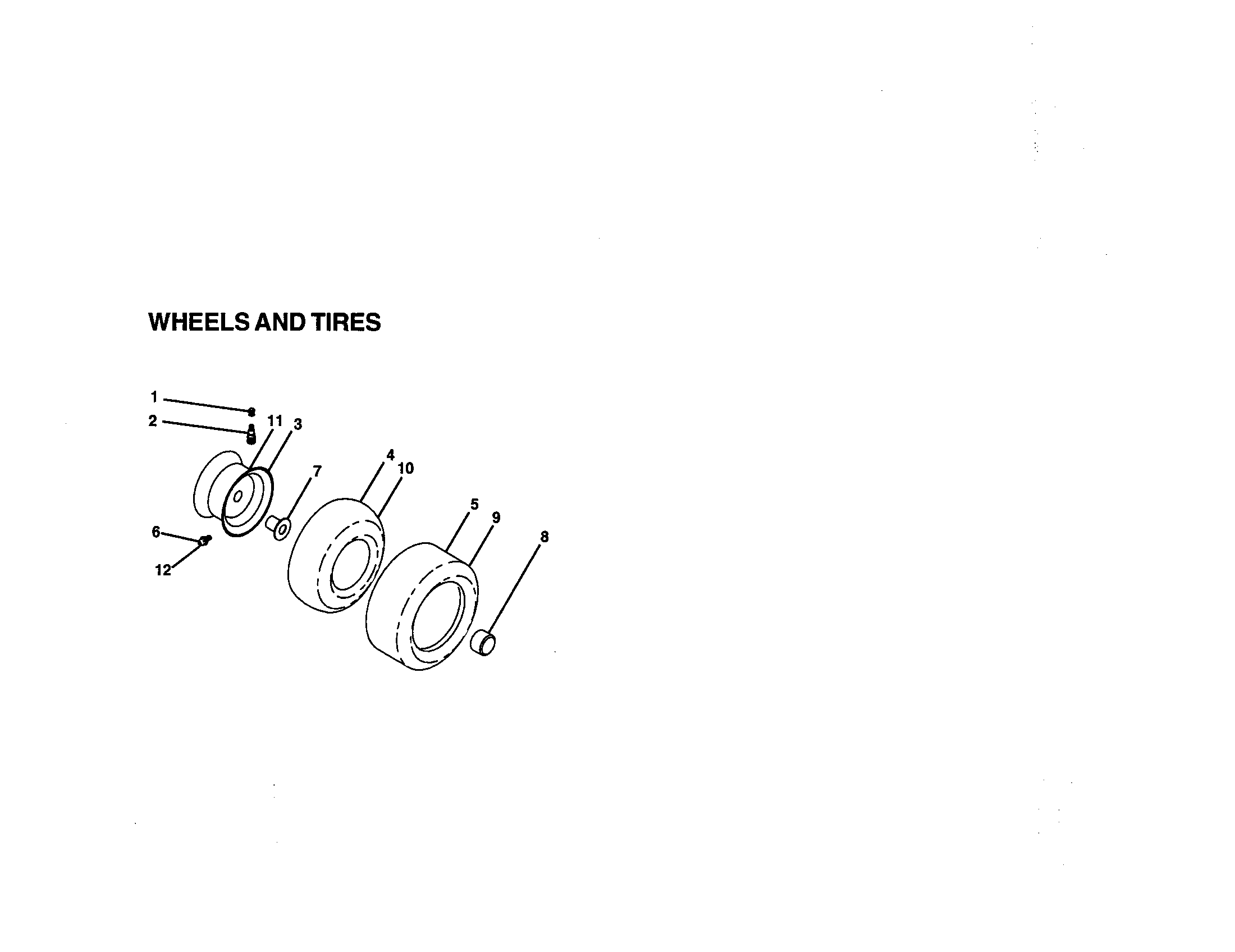 Wheels and tires