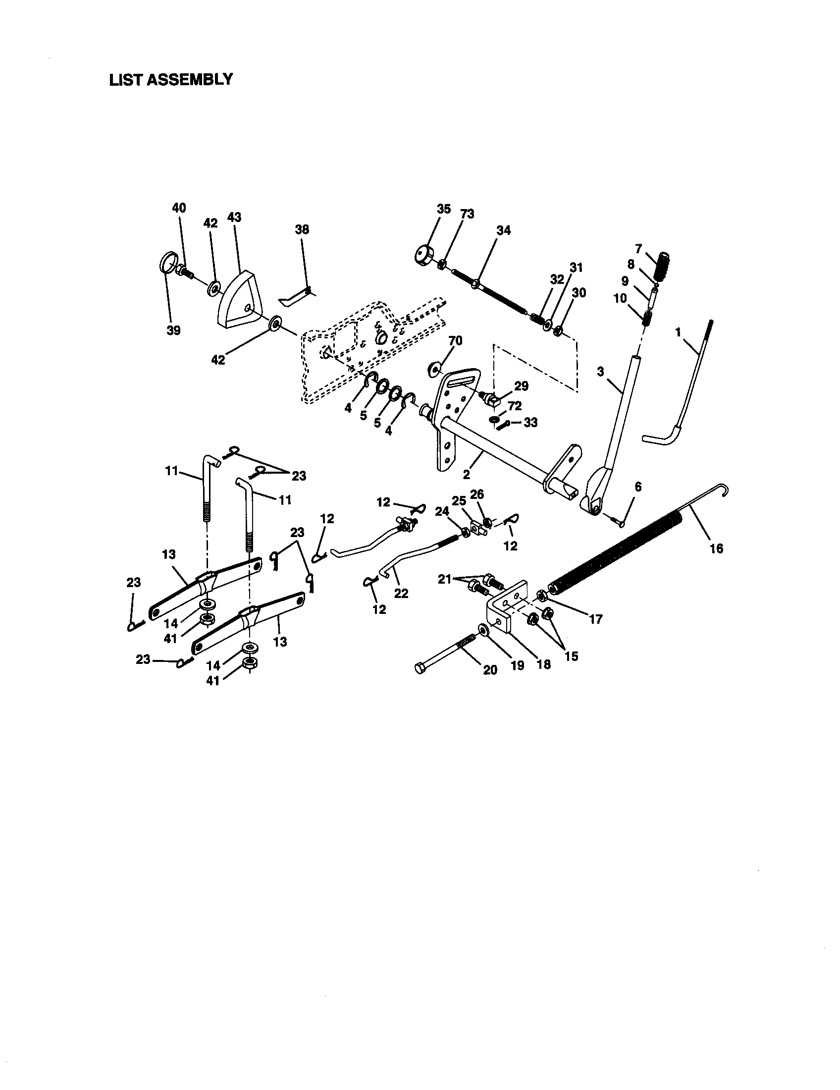 Lift assembly