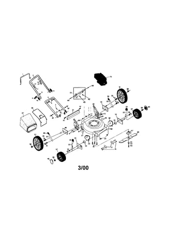Rotary lawn mower