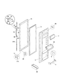 Refrigerator door