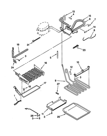 Lower unit and tube