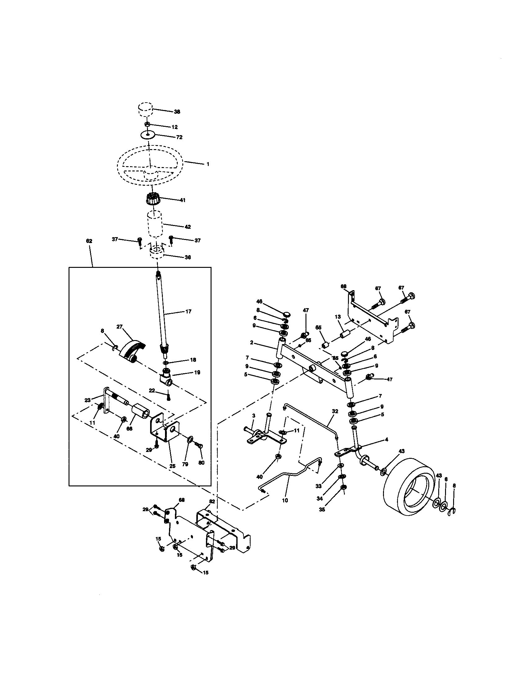 Steering assembly