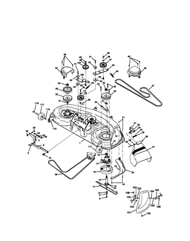 Mower deck