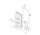 Kenmore 2539284014 door diagram