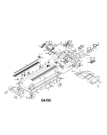 Treadmill motor
