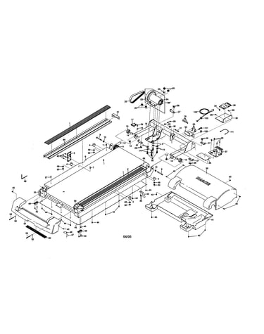 Motor and belt