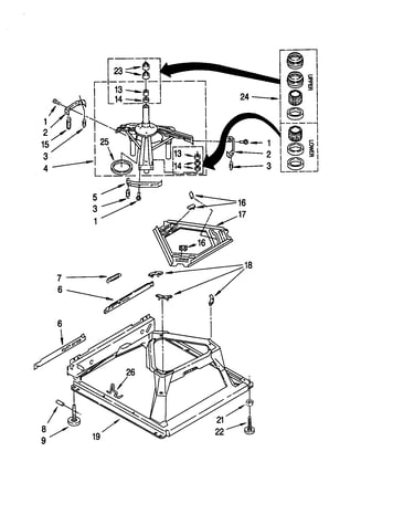 Machine base