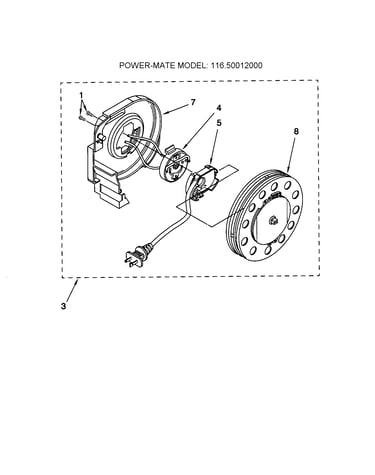 Power cord reel