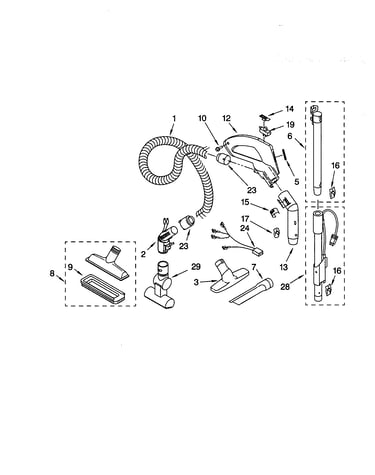 Hose and attachments