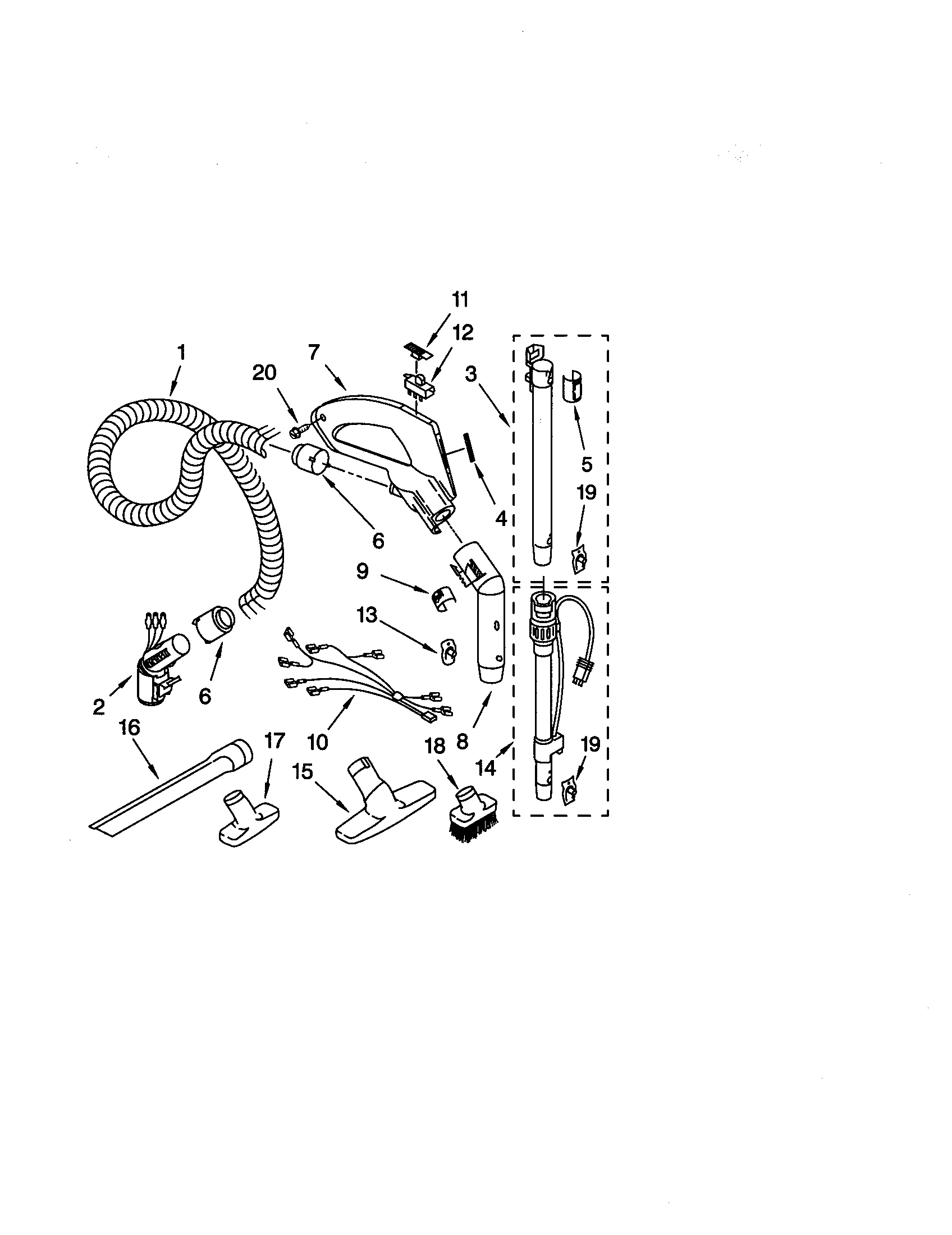 HOSE AND ATTACHMENT