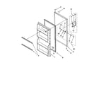 Whirlpool EV150FXJW00 door diagram