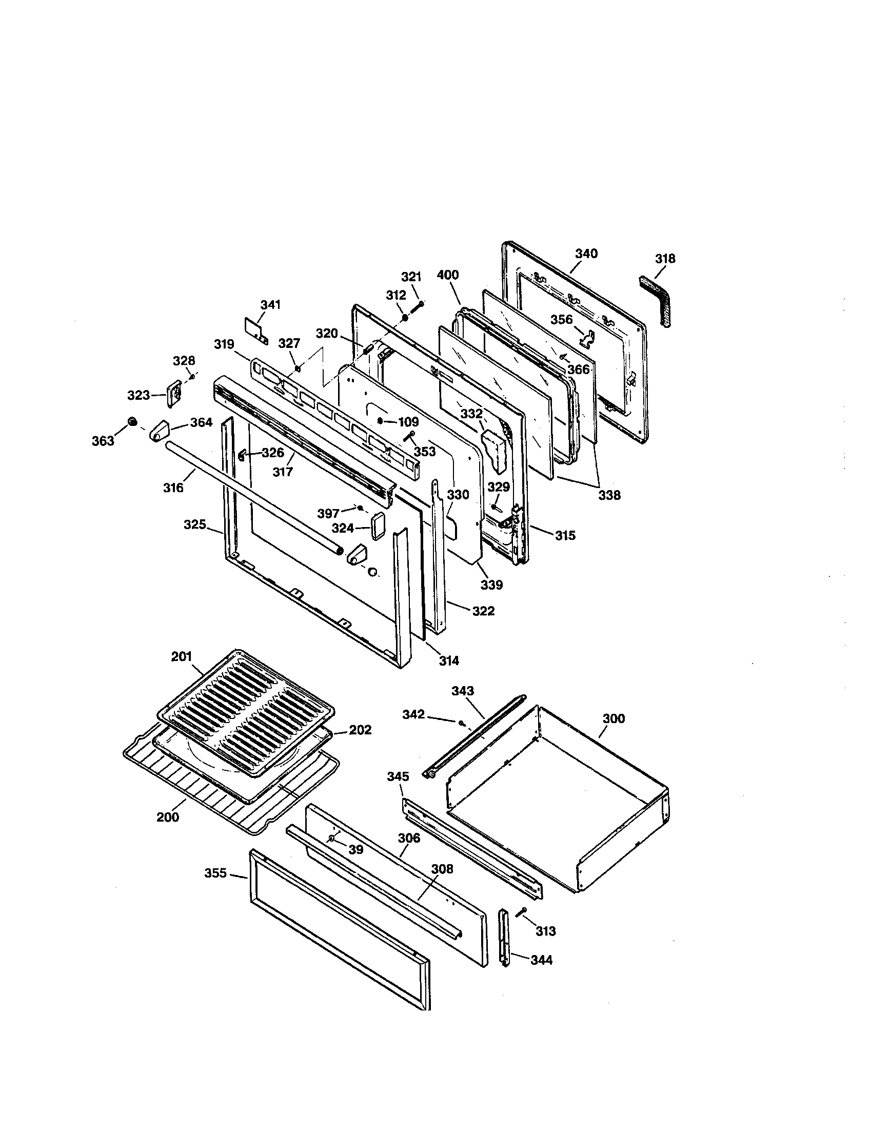 DOOR AND DRAWER