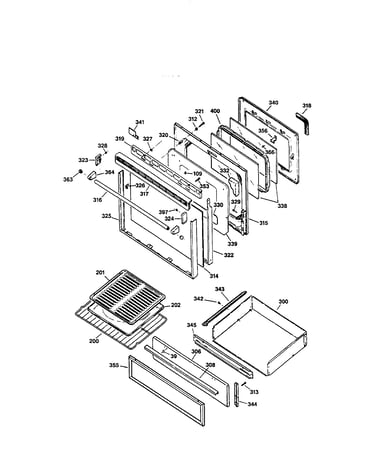Door and drawer
