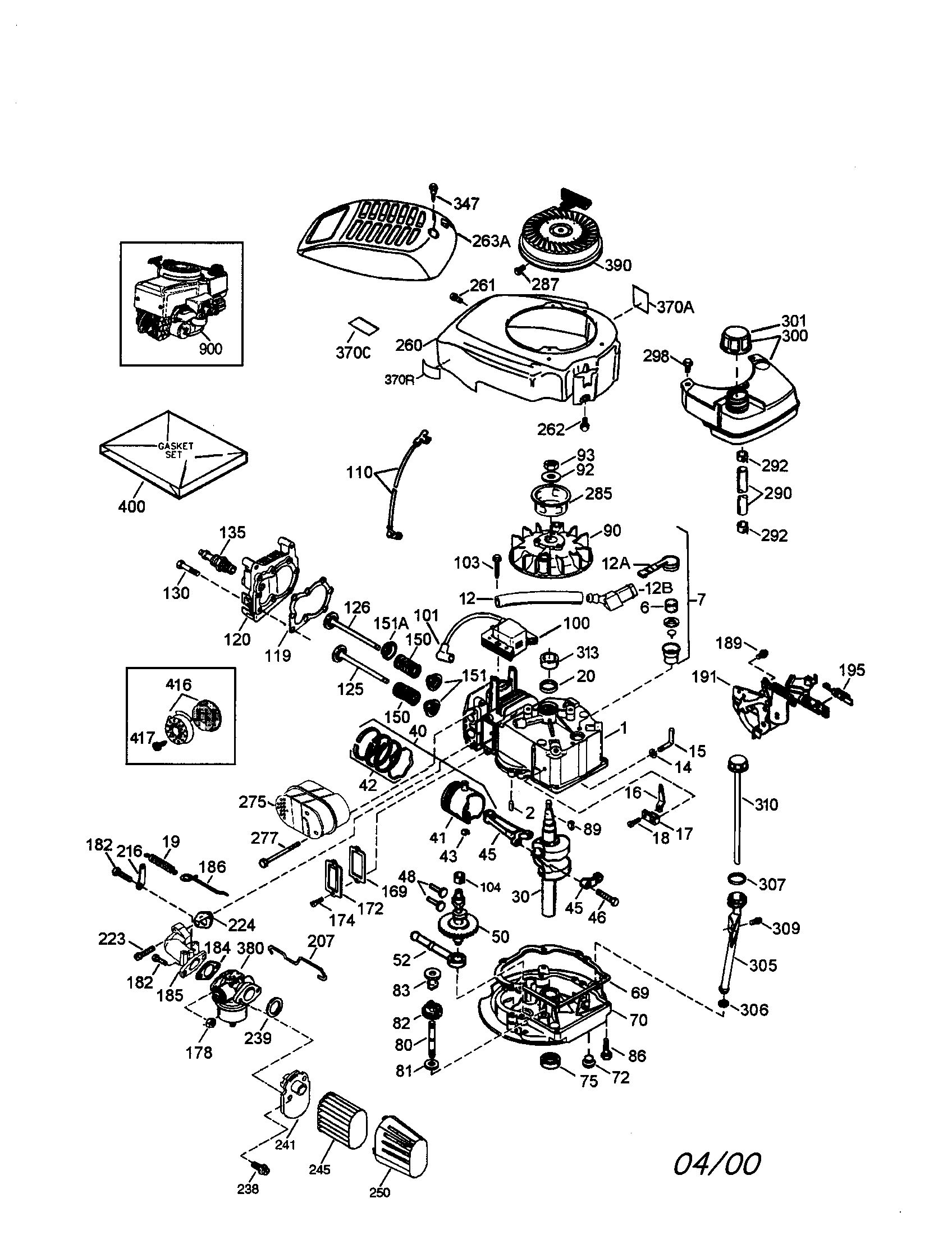 Craftsman 4-cycle engine