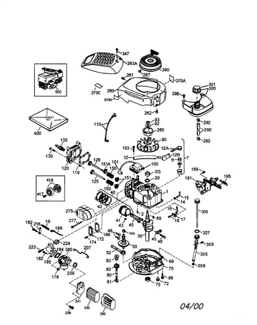 Craftsman 4-cycle engine