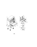 36" 7 drawer mobile tool cart