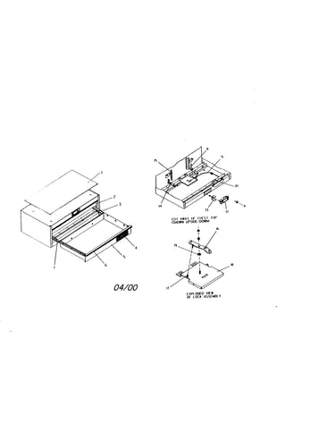 2 drawer intermediate chest