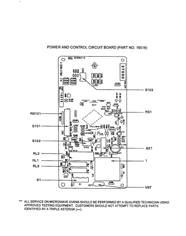 Power and control circuit board