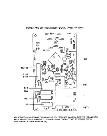 Power and control circuit board