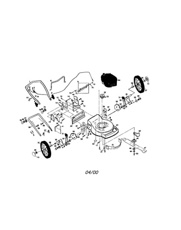 Rotary lawn mower