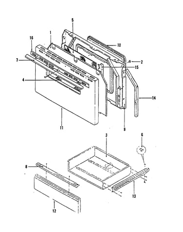 Oven door
