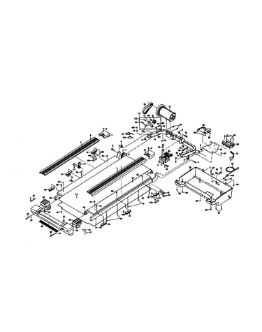 Motor belt and idler assembly
